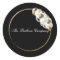Black and Gold Balloon Arch and Foil