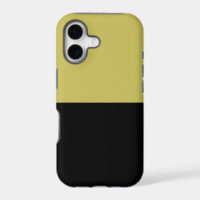 Black and Gold Barely There iPhone 5 Case