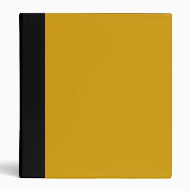Black and Gold Binder (Front)