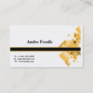 Black and Gold Business Card