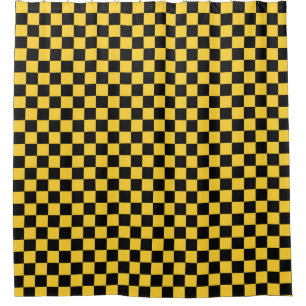 Black and gold chequerboard pattern