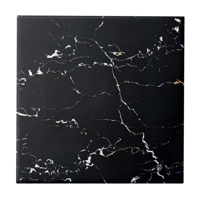 Black and gold floor tiles (Front)