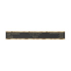 Black and Gold Foil Luxury Cosmetics Jar Label