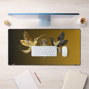 Black and Gold Graphic Art, Ethereal Union