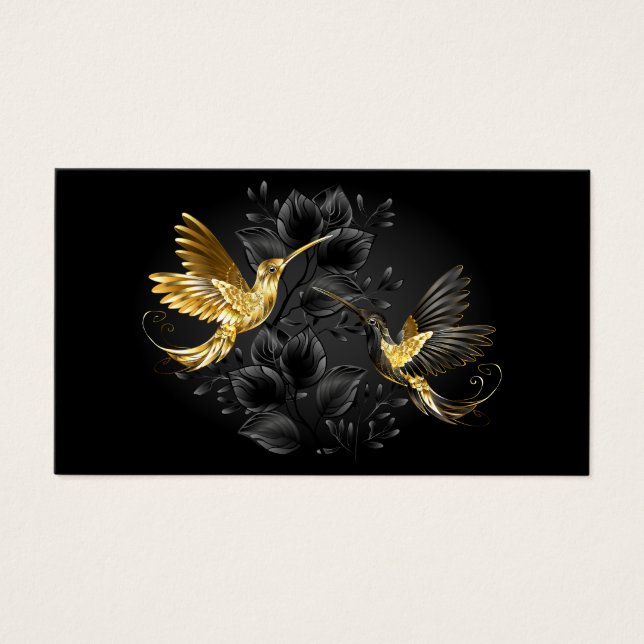 Black and Gold Hummingbird (Front)