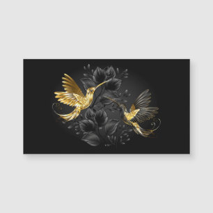 Black and Gold Hummingbird
