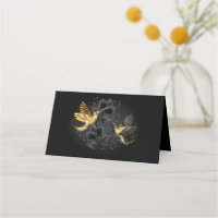 Black and Gold Hummingbird