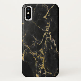 Black and Gold Marble Elegant Modern Print Case-Mate iPhone Case