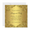 Black and Gold Mask Masquerade Party