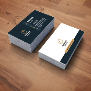Black and Gold Modern Luxury Business Card
