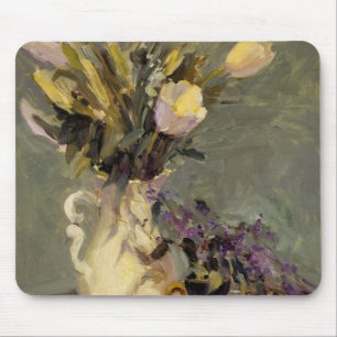 Black and Gold Mouse Pad