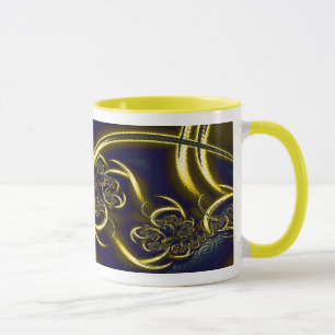 Black And Gold Mug