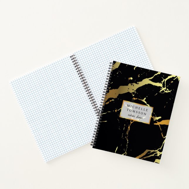 Black and Gold Notebook (Inside)