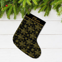 Black and Gold Personalized