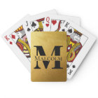 Black and Gold Personalized Monogram Custom Name