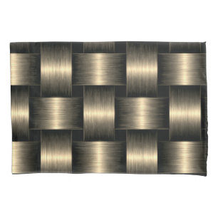 Black and Gold Pillow Case