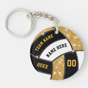 Black and Gold, Porte - clés de volley-ball person