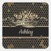 Black and Gold Queen Bee