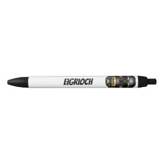 Black and Gold Skull Pen