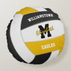 black and gold sports team colours volleyball
