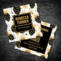 Black and Gold Strawberry, QR Code
