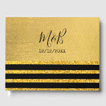 Black  and Gold theme Wedding