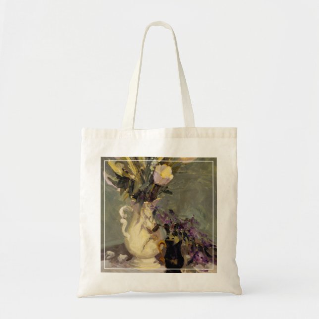 Black and Gold Tote Bag (Front)