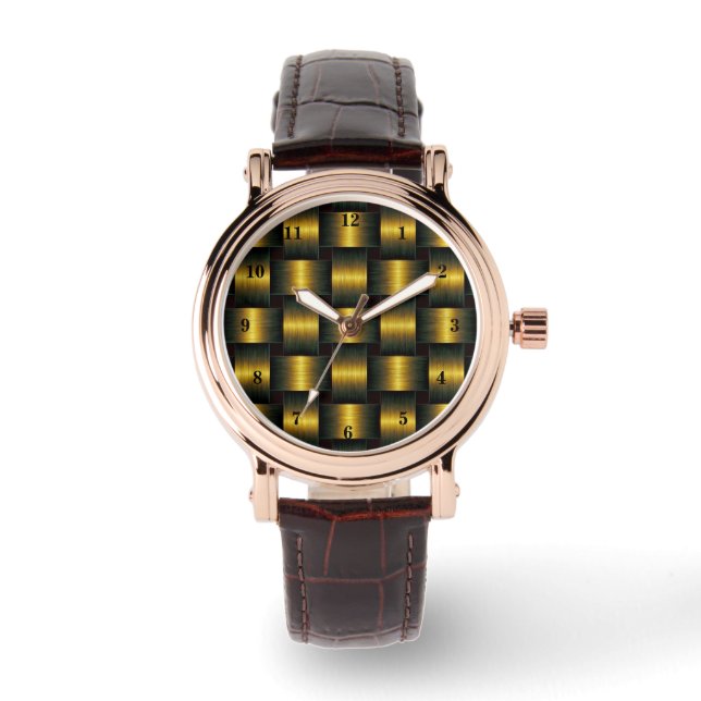 Black and Gold Watch (Front)