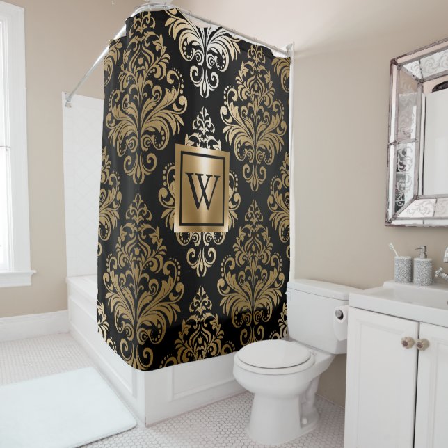 Black and Golden Arabesc (In Situ)