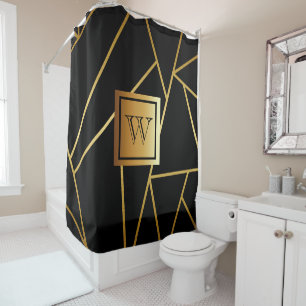 Black and Golden Geometric