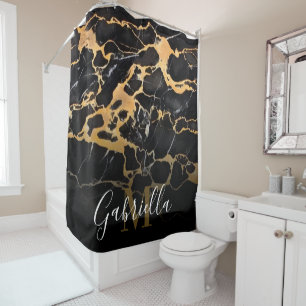 Black and Golden Marble