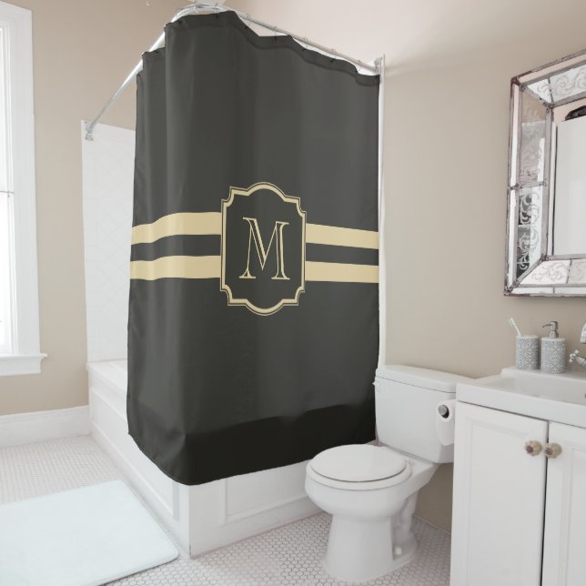Black and Golden Monogram (In Situ)