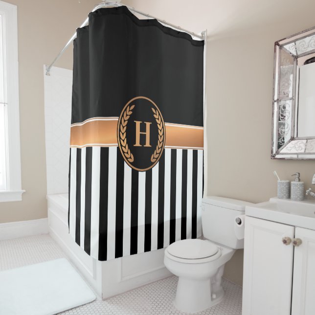 Black and Golden Monogram (In Situ)