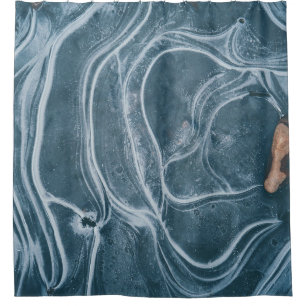 Black and gray abstract painting