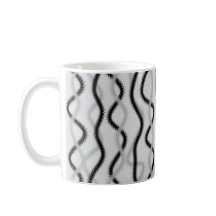 Black and gray waves