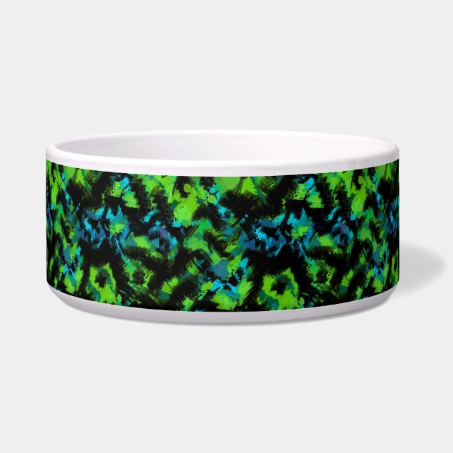 Black and green abstract (Front)