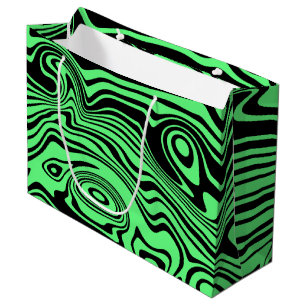 Black and Green Gift Bag