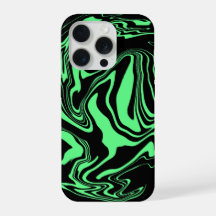 Black and Green Marble