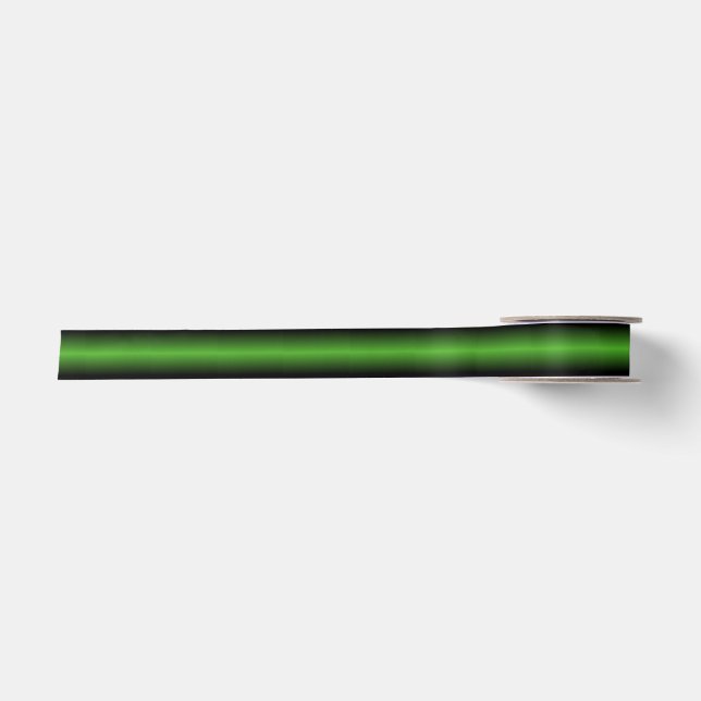 Black and Green Ribbon Satin Ribbon (Front)