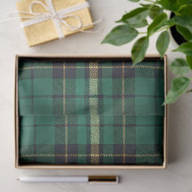 Black and Green Tartan
