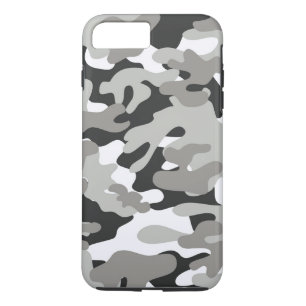 Black and Grey Camo Design Case-Mate iPhone Case