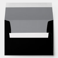 Black and grey envelope