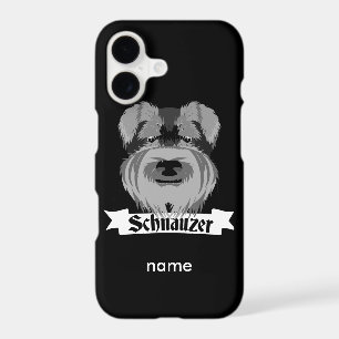 Black and Grey Schnauzer