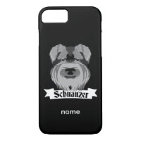 Black and Grey Schnauzer