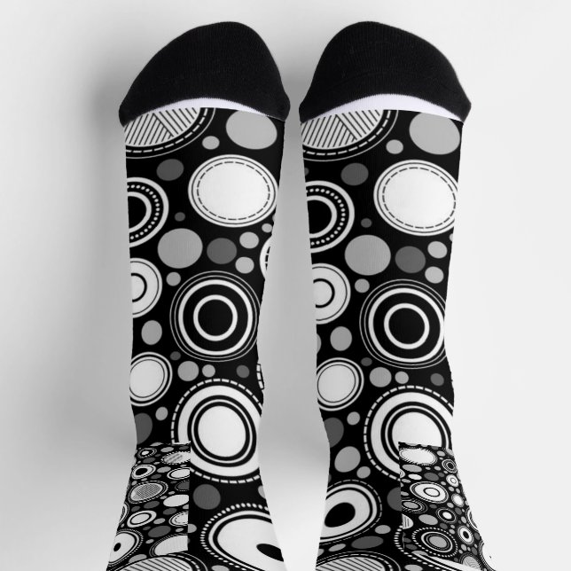 Black and Grey  Socks (Top)