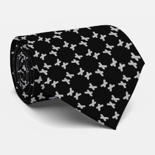Black and Grey Tie