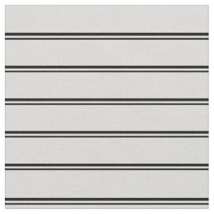 Black and Light Grey Coloured Pattern Fabric