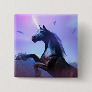 Black and Majestic Button