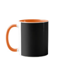 Black and Orange Combo Mug