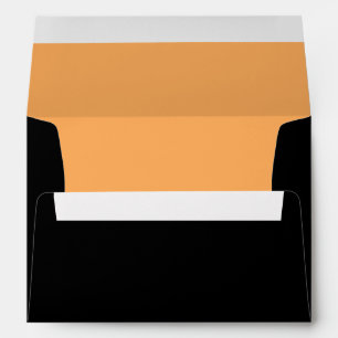 Black and orange Envelope